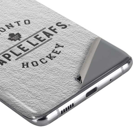 NHL Toronto Maple Leafs Black Text Galaxy S20 Ultra 5G Skin