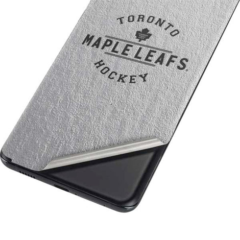 NHL Toronto Maple Leafs Black Text Galaxy S21 Ultra 5G Skin