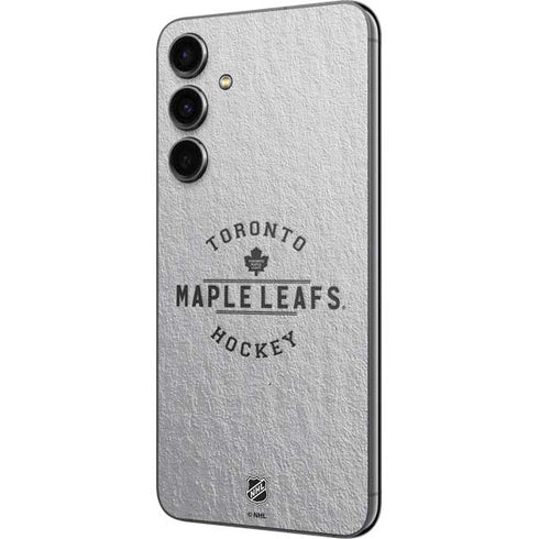 NHL Toronto Maple Leafs Black Text Galaxy S23 FE Skin