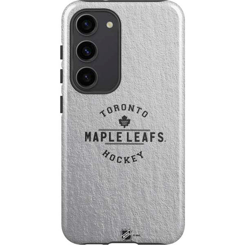 NHL Toronto Maple Leafs Black Text Galaxy S23 Pro Case