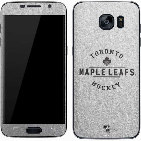 NHL Toronto Maple Leafs Black Text Galaxy S7 Skin
