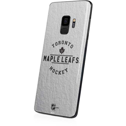NHL Toronto Maple Leafs Black Text Galaxy S9 Skin