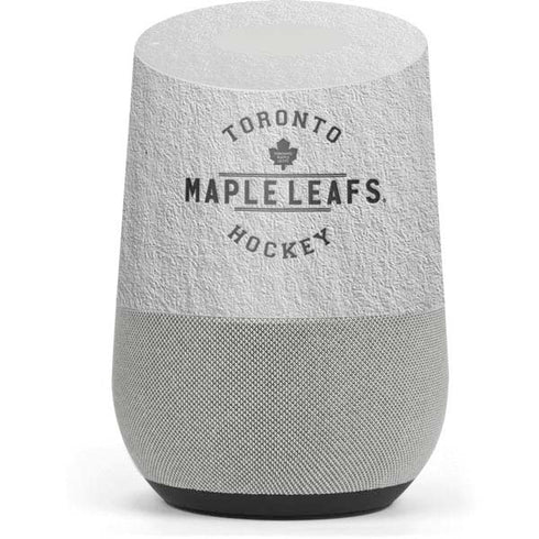 NHL Toronto Maple Leafs Black Text Google Home Skin