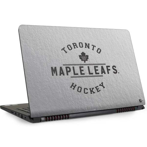 NHL Toronto Maple Leafs Black Text Dell Inspiron Skin