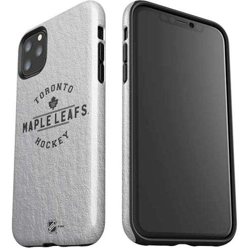 NHL Toronto Maple Leafs Black Text iPhone 11 Pro Max Impact Case