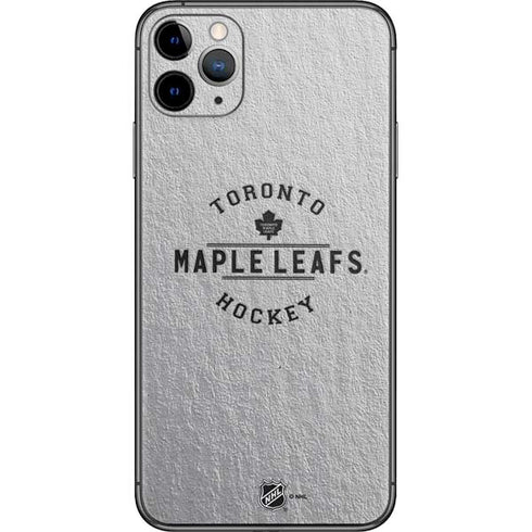NHL Toronto Maple Leafs Black Text iPhone 11 Pro Max Skin