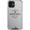 NHL Toronto Maple Leafs Black Text iPhone 12 Mini Clear Case