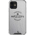 NHL Toronto Maple Leafs Black Text iPhone 12 Mini Clear Case