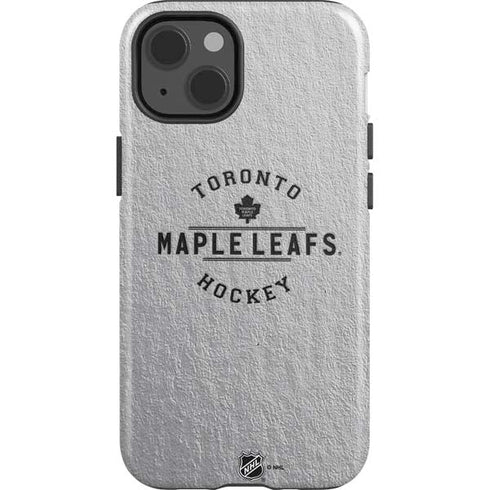 NHL Toronto Maple Leafs Black Text iPhone 13 Impact Case