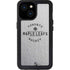 NHL Toronto Maple Leafs Black Text iPhone 13 Mini Waterproof Case