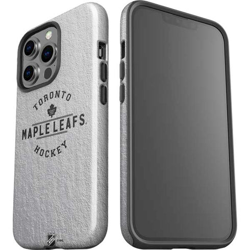 NHL Toronto Maple Leafs Black Text iPhone 13 Pro Impact Case
