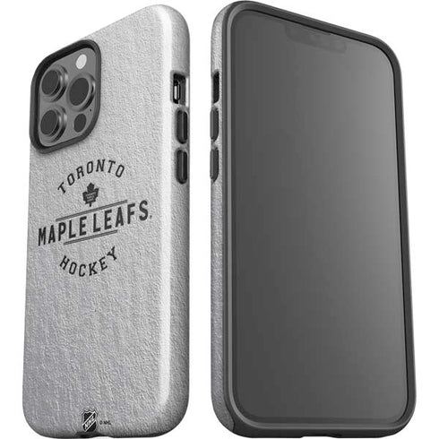 NHL Toronto Maple Leafs Black Text iPhone 13 Pro Max Impact Case
