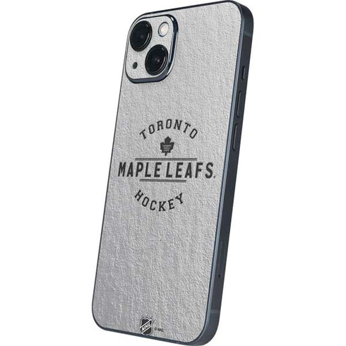 NHL Toronto Maple Leafs Black Text iPhone 15 Plus Skin