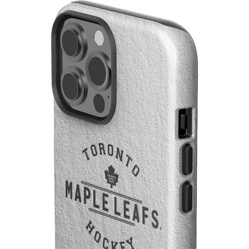 NHL Toronto Maple Leafs Black Text iPhone 15 Pro Max Impact Case