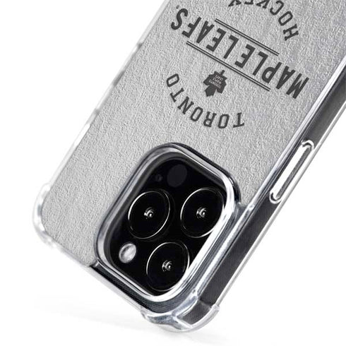 NHL Toronto Maple Leafs Black Text iPhone 15 Pro Max MagSafe Case