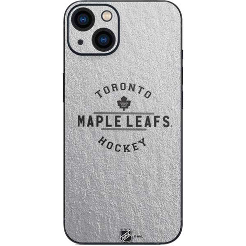 NHL Toronto Maple Leafs Black Text iPhone 14 Skin