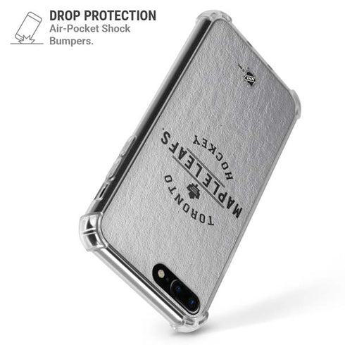 NHL Toronto Maple Leafs Black Text iPhone 7/8 Plus Clear Case