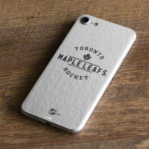 NHL Toronto Maple Leafs Black Text iPhone 7 Skin