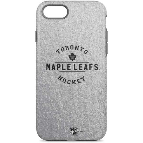 NHL Toronto Maple Leafs Black Text iPhone 8 Pro Case