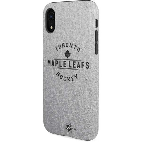 NHL Toronto Maple Leafs Black Text iPhone XR Pro Case