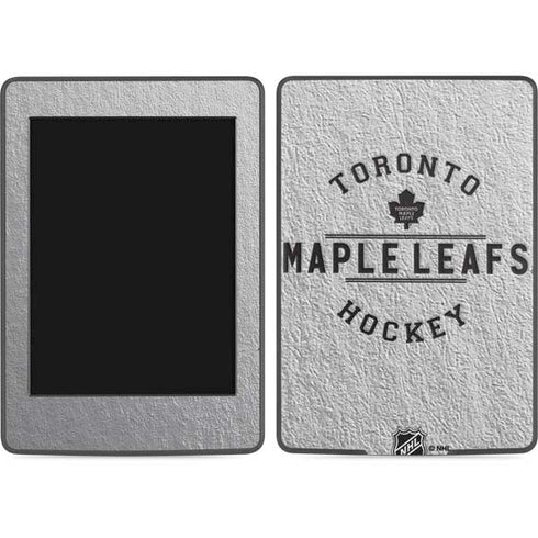 NHL Toronto Maple Leafs Black Text Amazon Kindle Skin