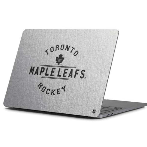 NHL Toronto Maple Leafs Black Text Apple MacBook Pro 13-inch Skin