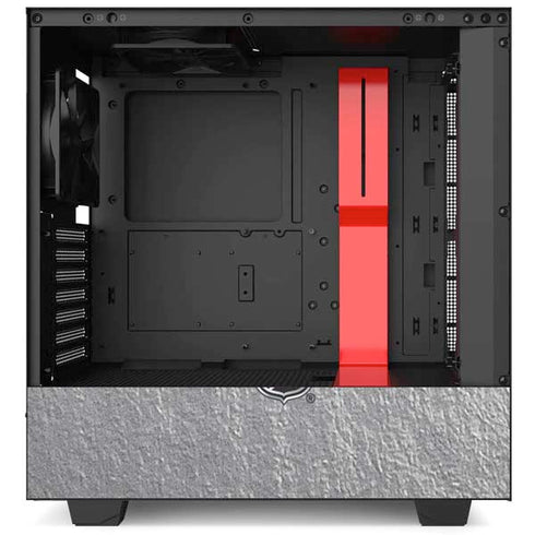 NHL Toronto Maple Leafs Black Text NZXT H510 Compact ATX Mid-Tower Case Skin