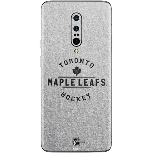 NHL Toronto Maple Leafs Black Text OnePlus 7 Pro Skin