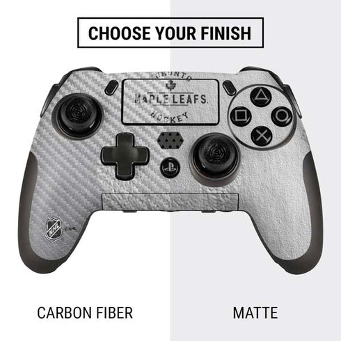NHL Toronto Maple Leafs Black Text PlayStation Scuf Vantage 2 Controller Skin