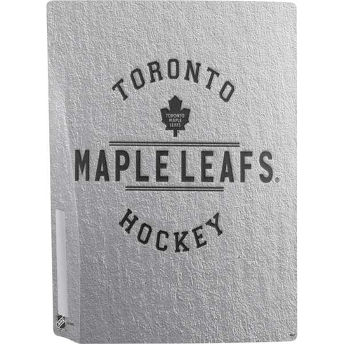 NHL Toronto Maple Leafs Black Text PS5 Bundle Skin