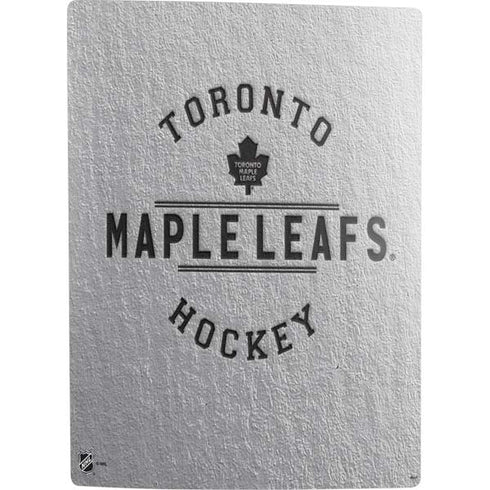 NHL Toronto Maple Leafs Black Text PS5 Digital Edition Bundle Skin