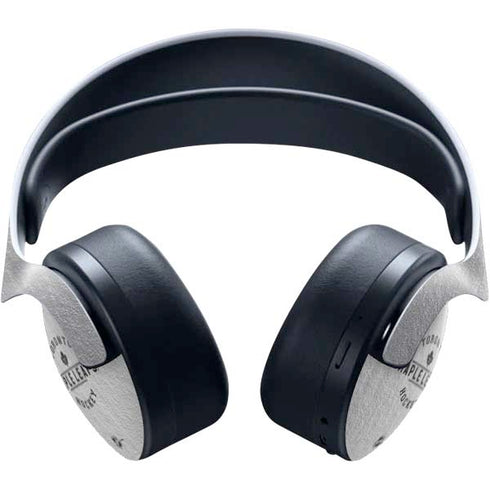 NHL Toronto Maple Leafs Black Text PULSE 3D Wireless Headset for PS5 Skin