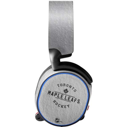 NHL Toronto Maple Leafs Black Text SteelSeries Arctis 5 Skin