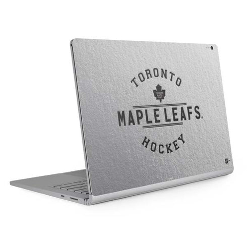 NHL Toronto Maple Leafs Black Text Surface Book 2 13.5in Skin