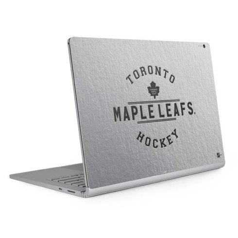 NHL Toronto Maple Leafs Black Text Surface Book 2 15in Skin