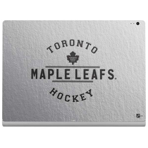 NHL Toronto Maple Leafs Black Text Surface Book 2 15in Skin