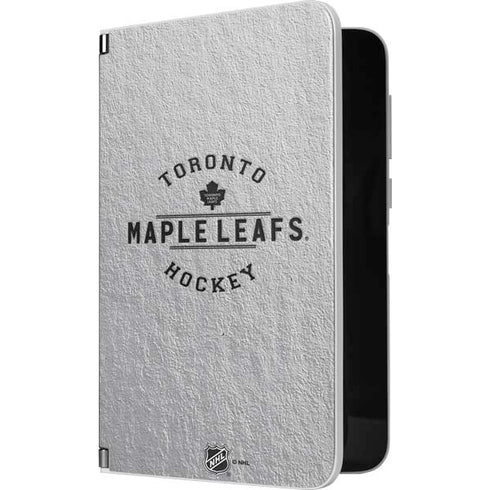 NHL Toronto Maple Leafs Black Text Surface Duo Skin