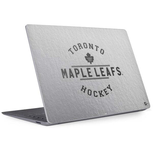 NHL Toronto Maple Leafs Black Text Surface Laptop 3 13.5in Skin