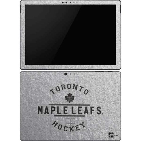 NHL Toronto Maple Leafs Black Text Surface Pro 6 Skin
