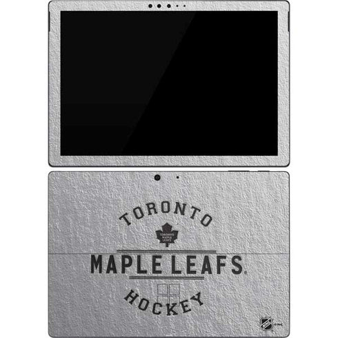 NHL Toronto Maple Leafs Black Text Surface Pro 7 Skin