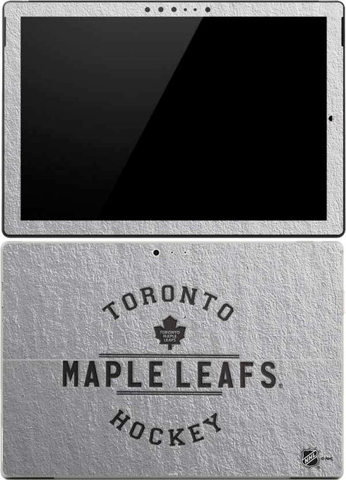 NHL Toronto Maple Leafs Black Text Surface Pro (2017) Skin