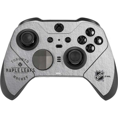 NHL Toronto Maple Leafs Black Text Xbox Elite Wireless Controller Series 2 Skin