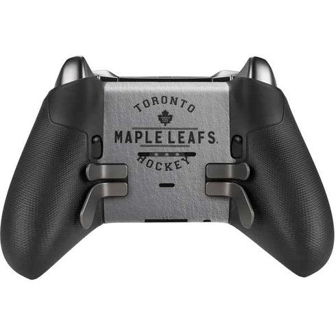 NHL Toronto Maple Leafs Black Text Xbox Elite Wireless Controller Series 2 Skin
