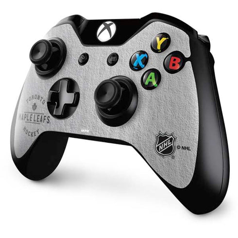 NHL Toronto Maple Leafs Black Text Xbox One Controller Skin