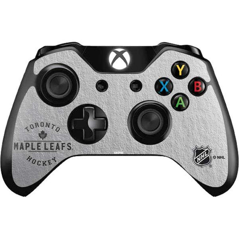 NHL Toronto Maple Leafs Black Text Xbox One Controller Skin