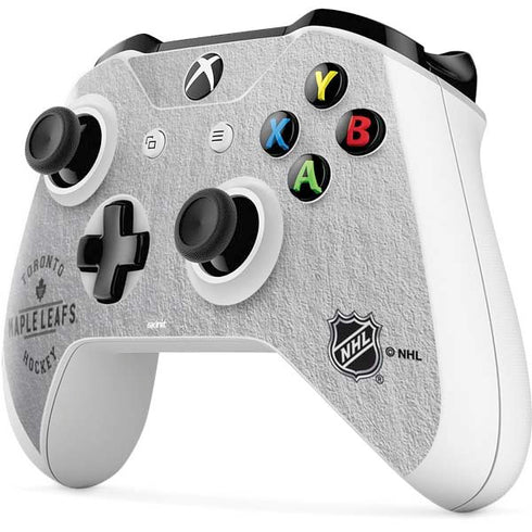 NHL Toronto Maple Leafs Black Text Xbox One S All-Digital Edition Bundle Skin