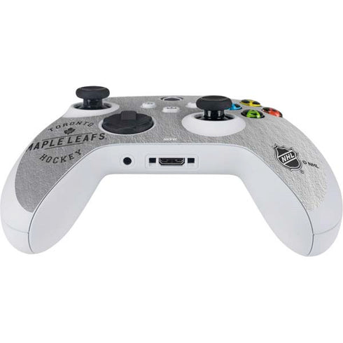 NHL Toronto Maple Leafs Black Text Xbox Series S Controller Skin