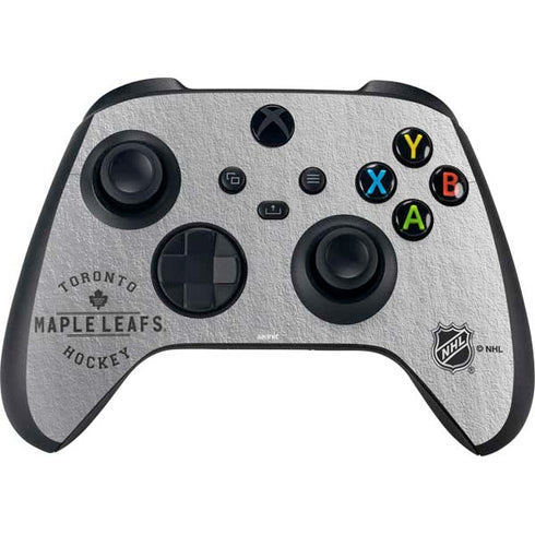 NHL Toronto Maple Leafs Black Text Xbox Series X Controller Skin