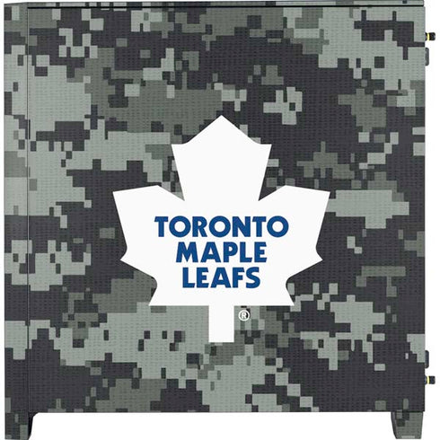 NHL Toronto Maple Leafs Camo Corsair 4000D Tempered Glass Mid-Tower ATX Case Skin