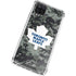 NHL Toronto Maple Leafs Camo Galaxy A12 Clear Case